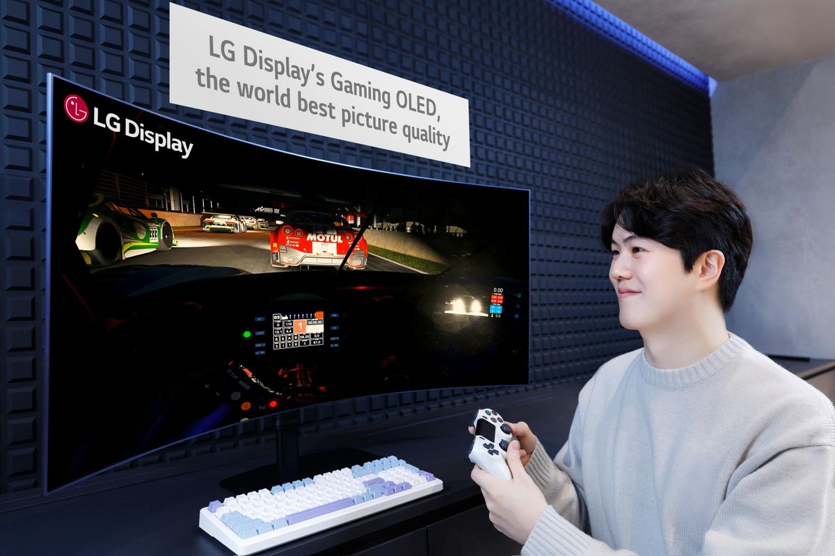 LG OLED gaming monitor