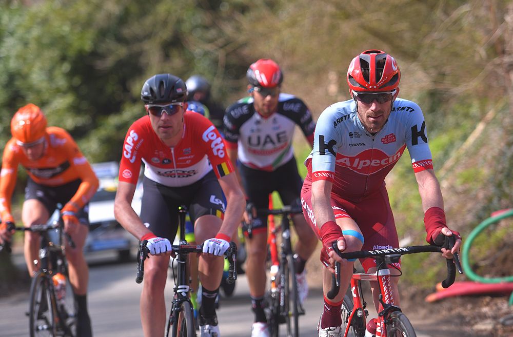 The breakaway at Gent-Wevelgem 2018