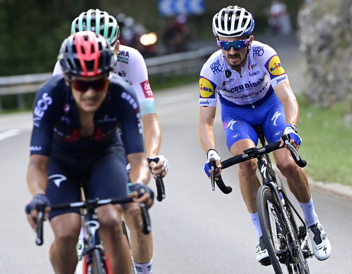 Tour de France 2020 - 107th Edition - 15th stage La Tour-du-Pin - Villard-de-Lans 164 km - 15/09/2020 - Julian Alaphilippe (FRA - Deceuninck - Quick Step) - Peter De Voecht/PN/BettiniPhoto&Acirc;&copy;2020