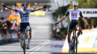 Primož Roglič and Juan Ayuso