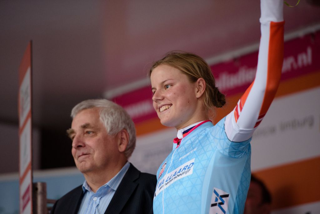Amalie Dideriksen (Boels Dolmans) also holds the young rider classification