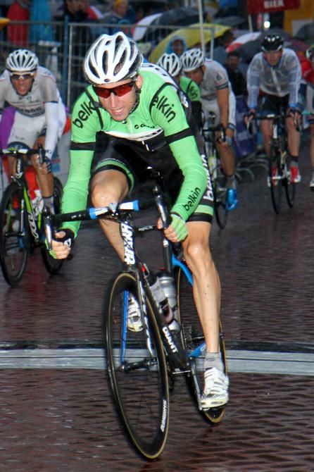 Bauke Mollema (Belkin) on the attack