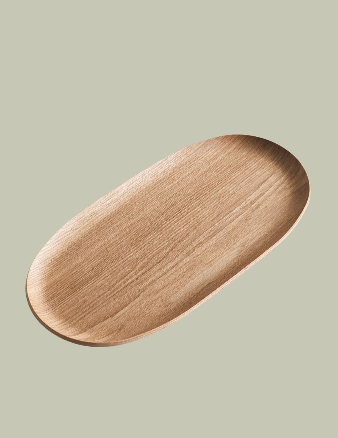 ZARA Home Oval Wooden Tray.