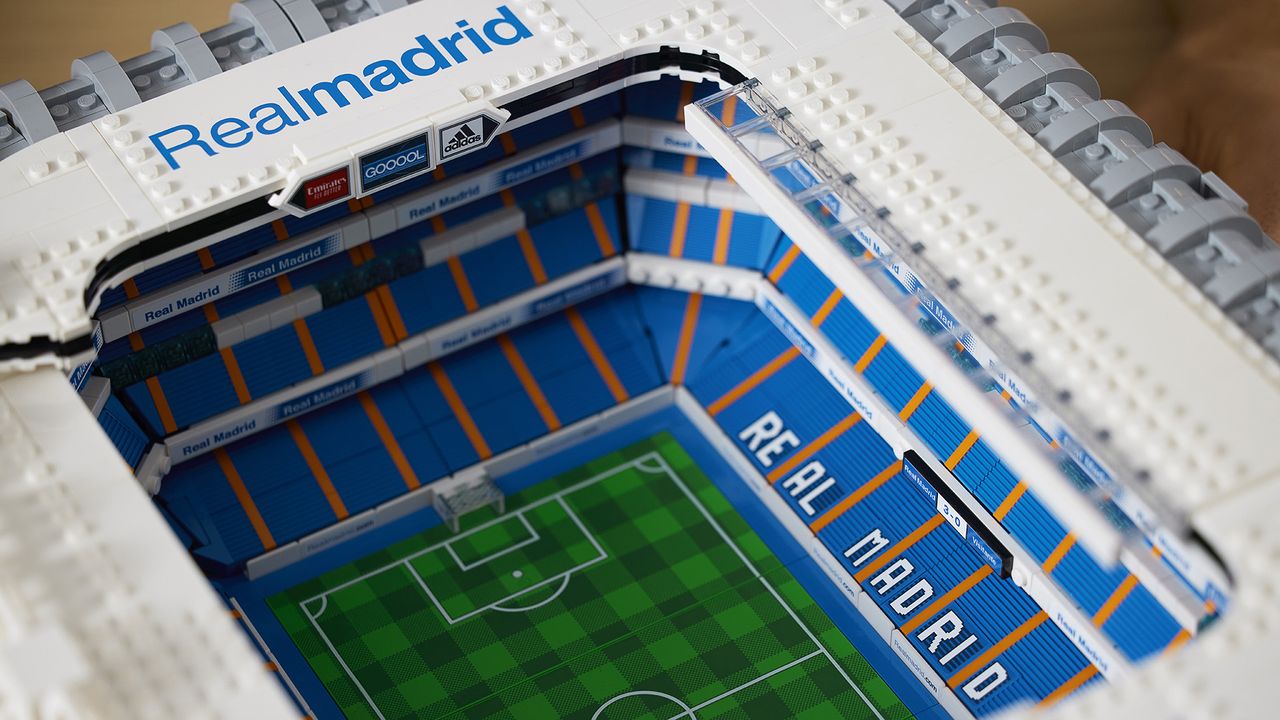 Lego Santiago Bernabeu Real Madrid FC stadium