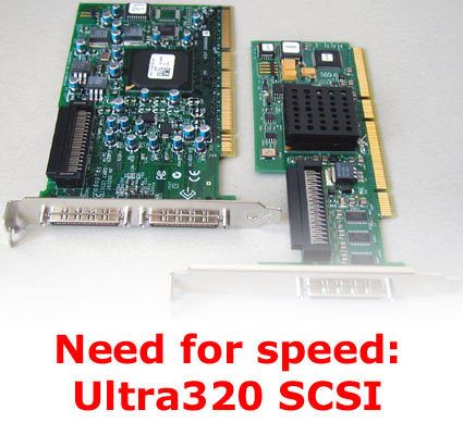 LSI Logic 20320R - Data Fever: Ultra320 SCSI from Adaptec and LSI