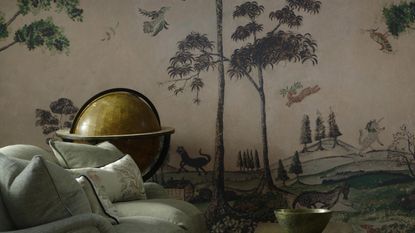 Fairytale feature wall by Kit Kemp