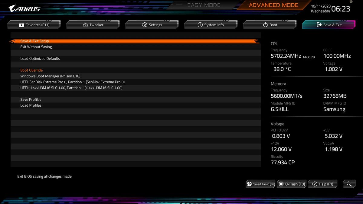 Gigabyte Z790 Aorus Master X