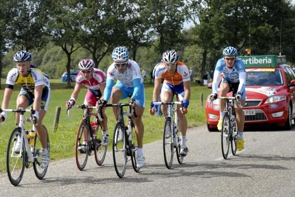 The break got about seven minutes before it was pegged back by the sprinters' teams.