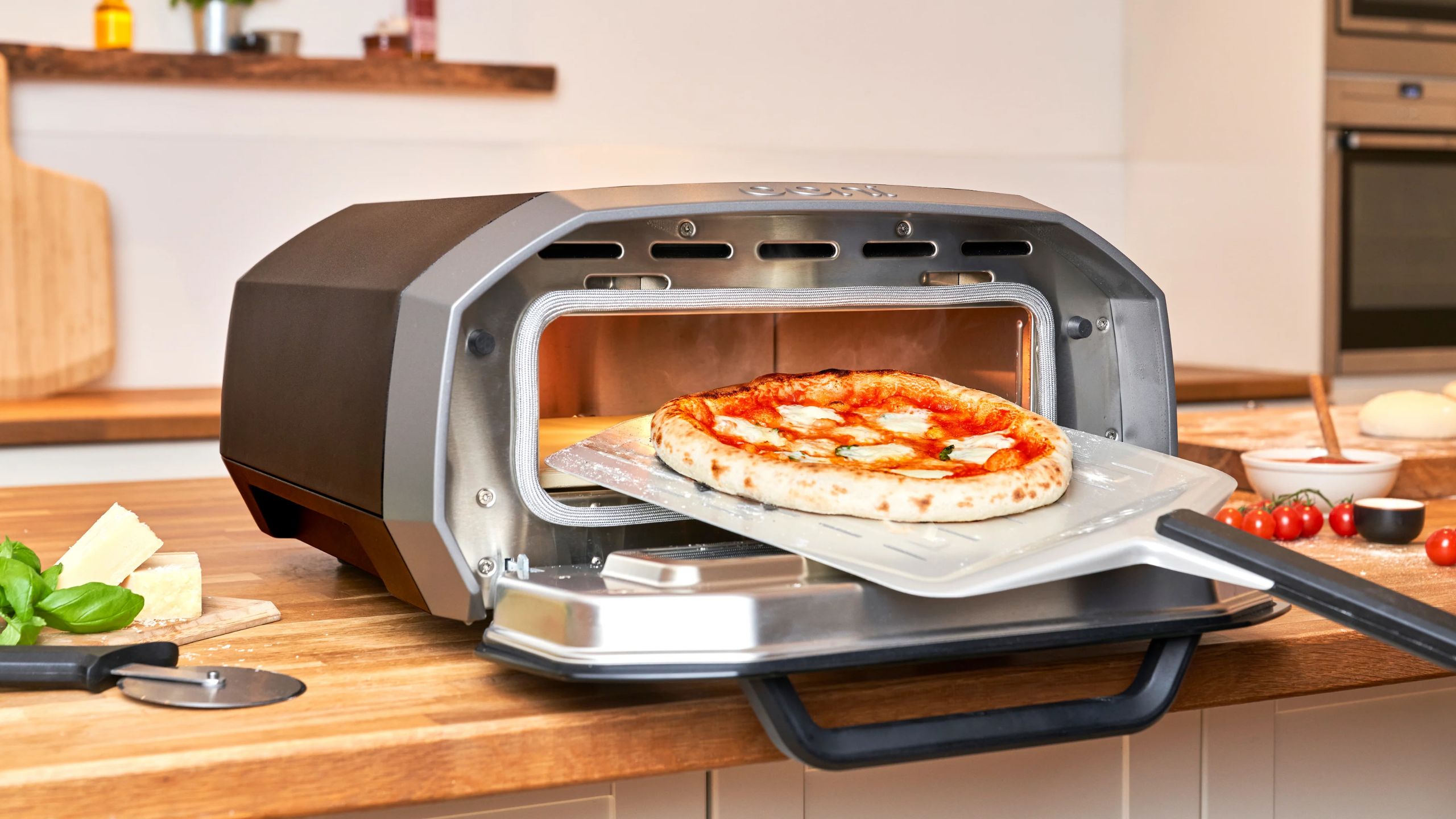 The indoor ooni volt 12 pizza oven