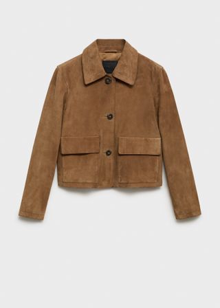 MANGO, Suede Leather Jacket - Women | Mango Usa