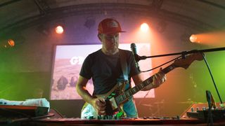Jason Lytle of Grandaddy performs on stage at Potterrow on March 23, 2017 in Edinburgh, United Kingdom.