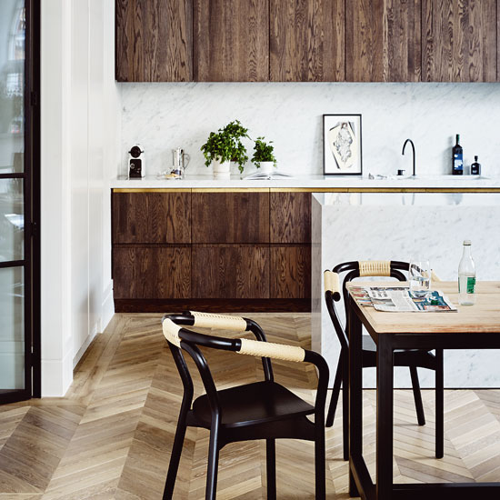 Take a tour around this Scandi-meets-luxe apartment | Ideal Home