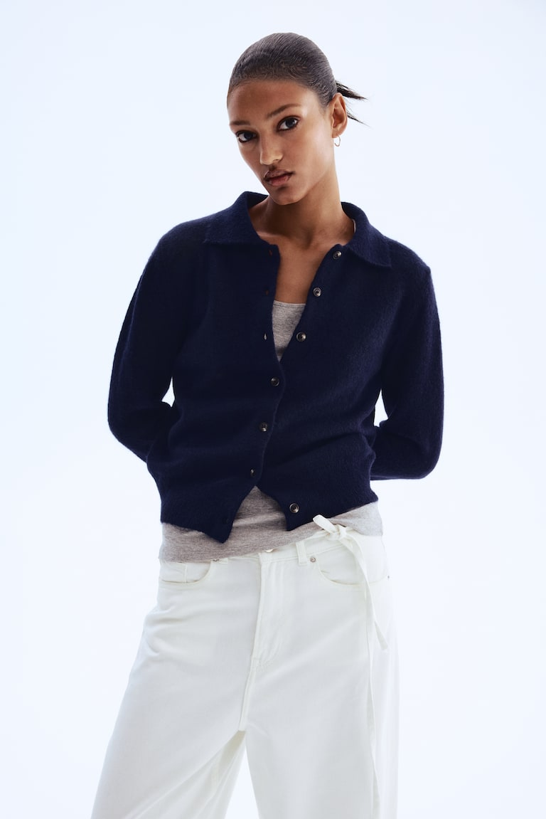 Collared Cardigan