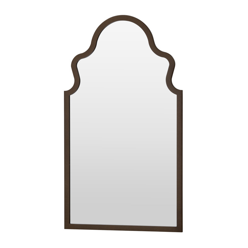 Lark Manor Bagneux Moroc Arch Wood Framed Wall Mounted Accent Mirror & Reviews | Wayfair.co.uk