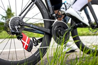 CeramicSpeed's special OSPW Aero features the Danish flag to celebrate the Grand Depart 2022