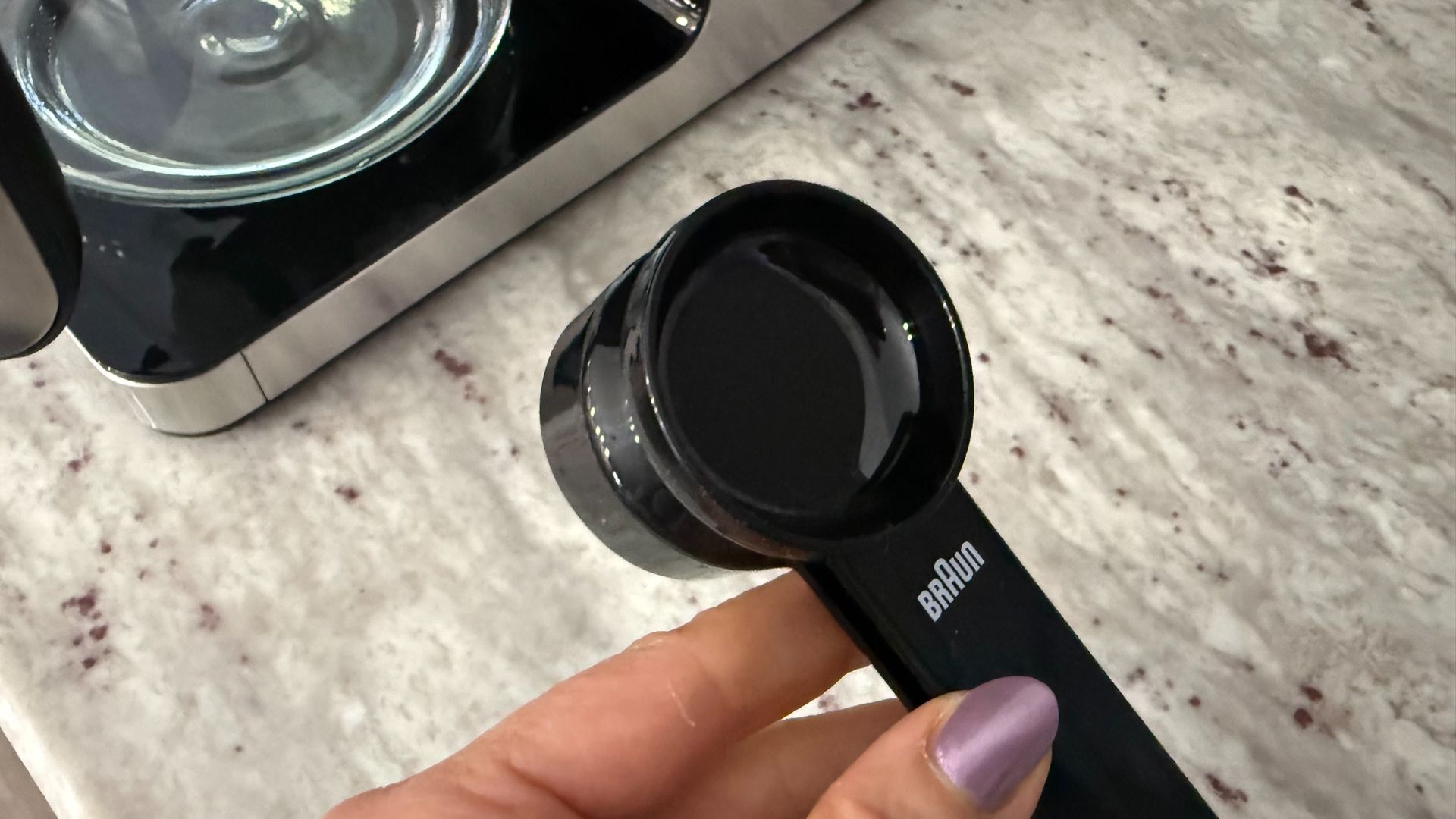 Braun OptiBrew Pro coffee scoop