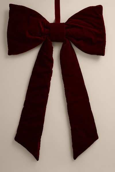 M&amp;amp;S Velvet Hanging Bow Decoration &amp;pound;30