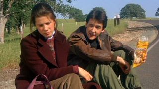 John Cusack and Daphne Zuniga in The Sure Thing