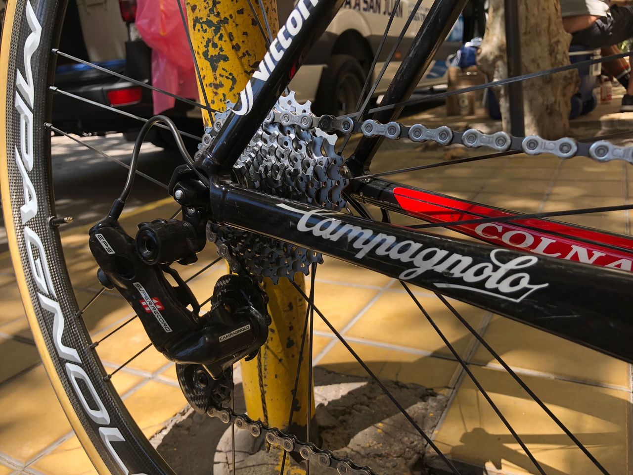 UAE Team Emirates are one of just two WorldTour teams who use Campagnolo drivetrains