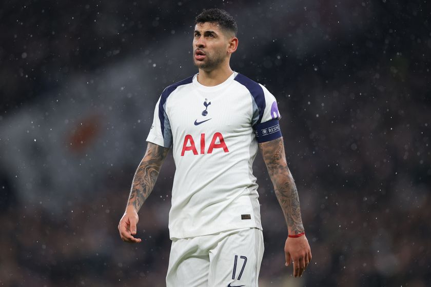 Spurs captain Cristian Romero