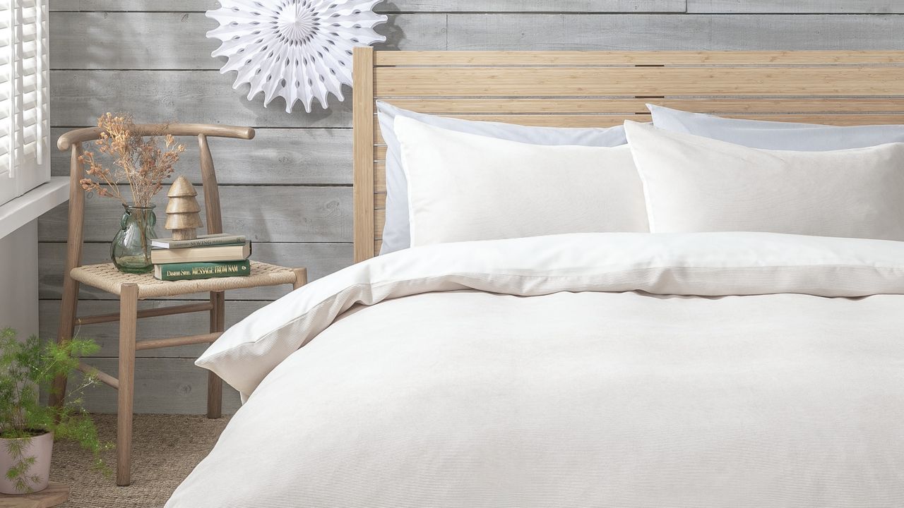 Habitat Cord Cream Bedding Set