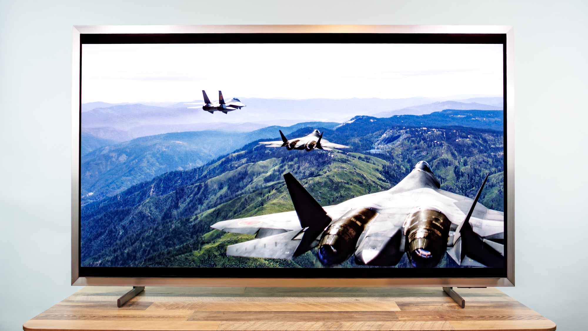 Samsung S95H OLED TV on a desk