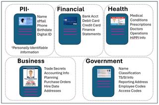 Fig. 2: Select categories of sensitive data for any organization