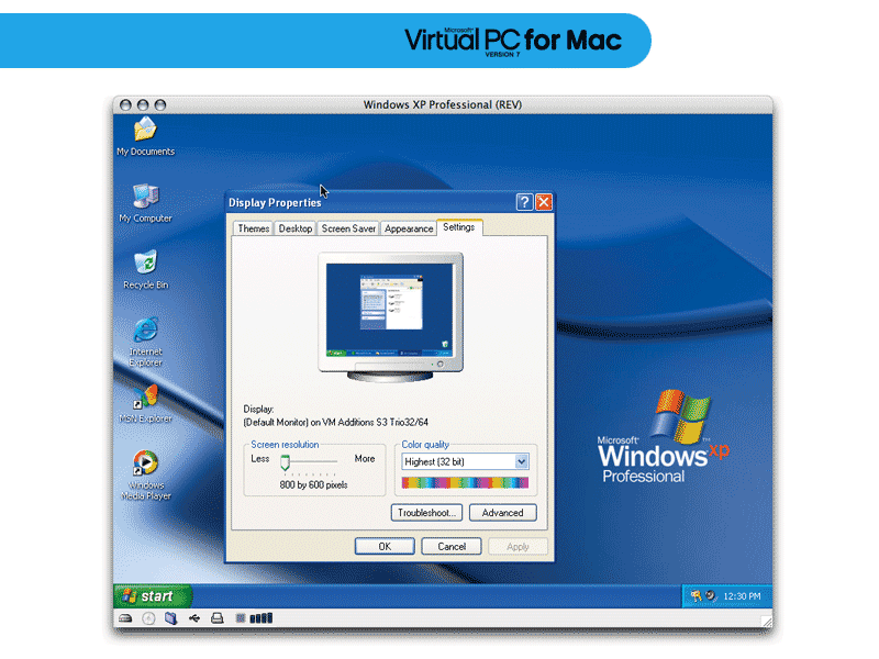 Microsoft VirtualPC for Mac