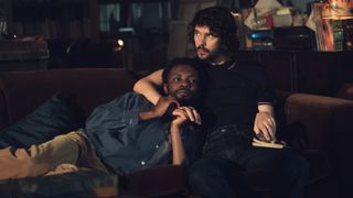 Omari Douglas and Ben Whishaw in 'Black Doves.'