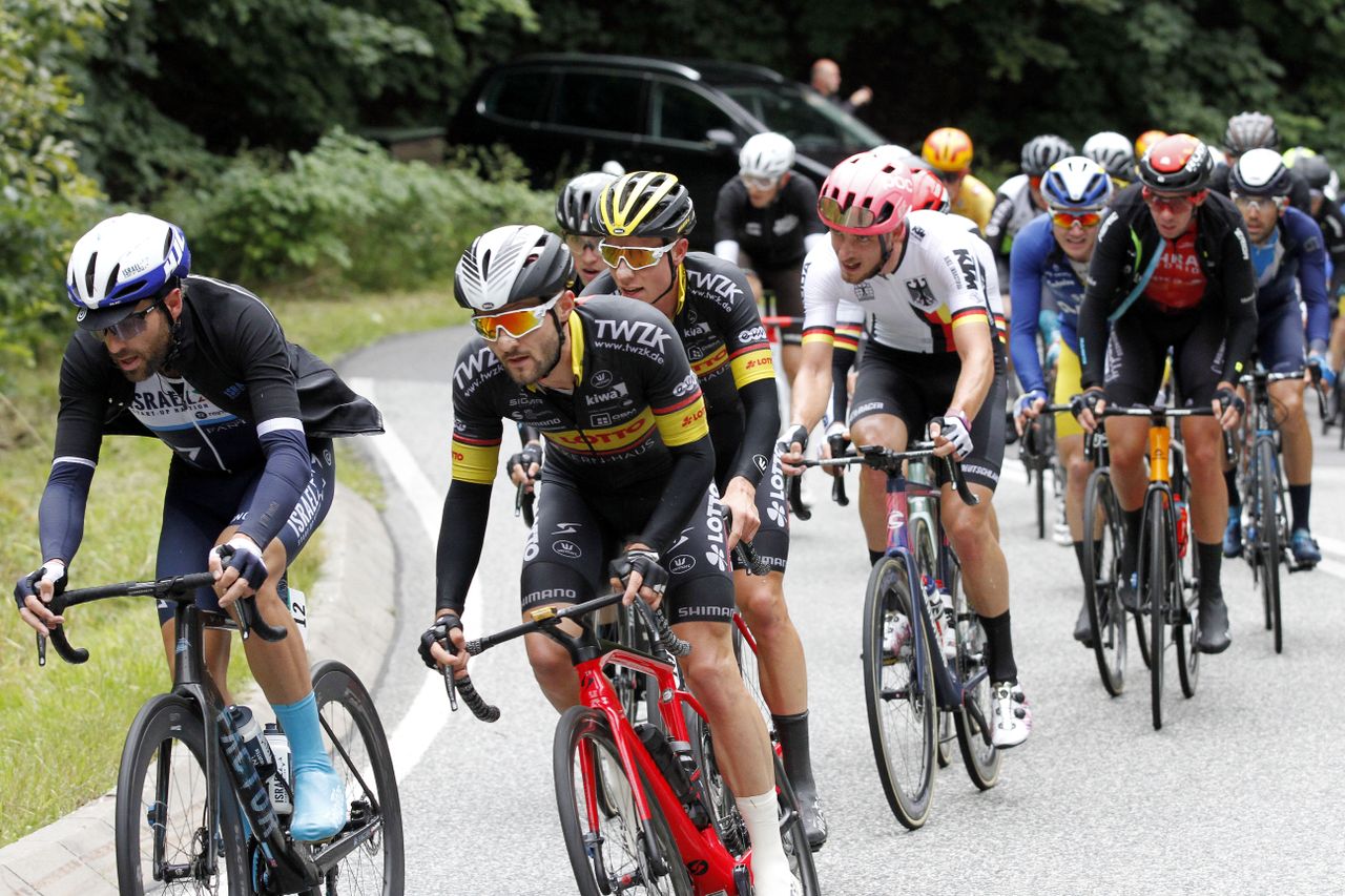 Deutschland Tour 2021 36th Edition 2nd stage Sangerhausen Ilmenau 1806 km 27082021 Alex Dowsett GBR Israel StartUp Nation photo RothBettiniPhoto2021
