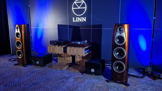 Linn hi-fi system at Bristol Hi-Fi Show 2024 