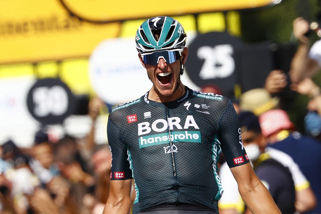 Tour de France 2021 108th Edition 12th stage SaintPaulTroisChateaux Nimes 1594 km 07072021 Nils Politt GER Bora Hansgrohe photo Luca BettiniBettiniPhoto2021