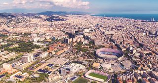 Sports facilities of Football Club Barcelona. Camp Nou