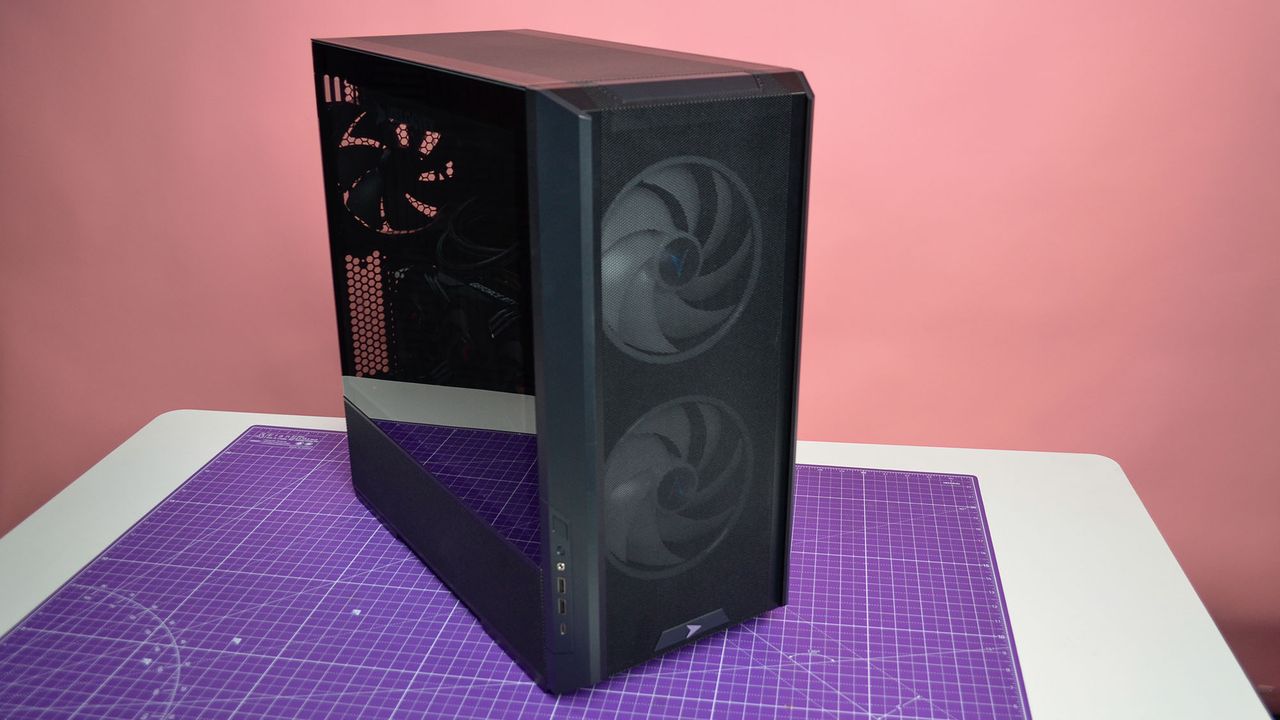 A Velocity Micro Raptor Z95 PC on a desk