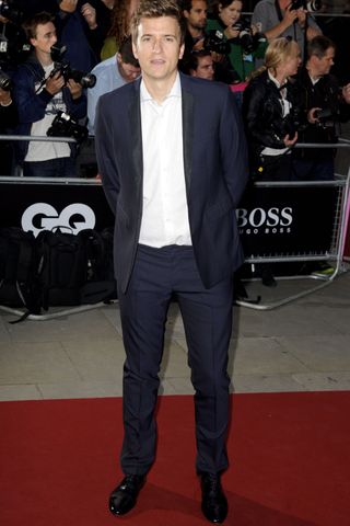 Greg James at The GQ Men Of The Year Awards, 2014