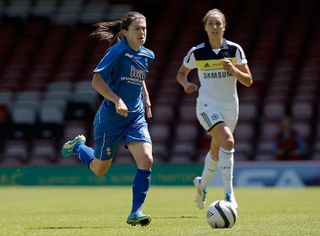 Karen Carney during the 2012 FA Cup Final
