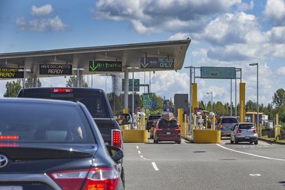U.S.-Canada border crossing