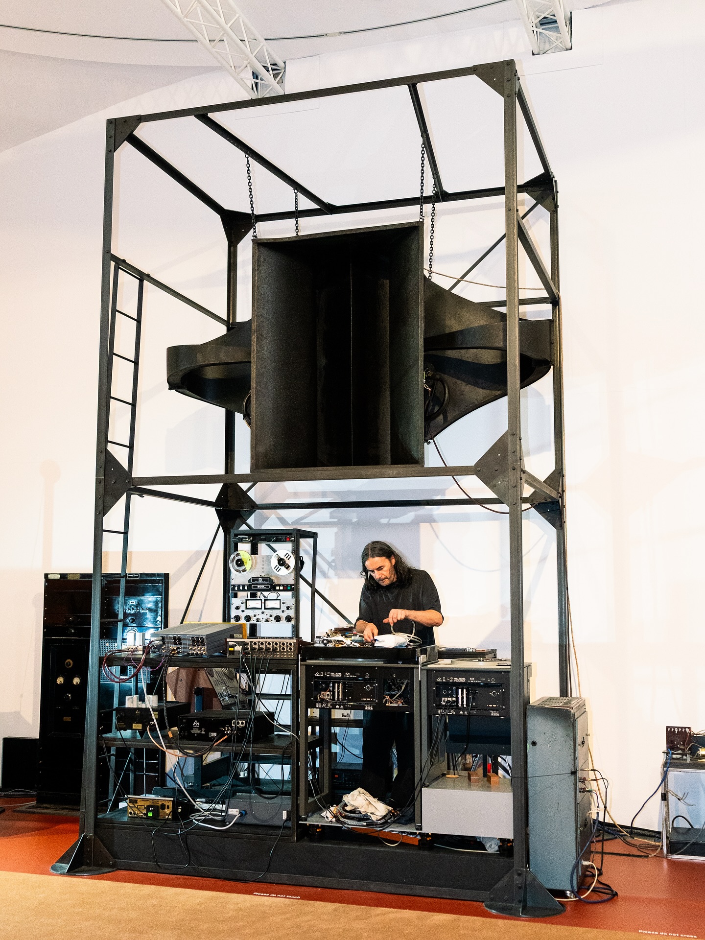 Laurence Passera's installation at the House of Music, Serpentine Gallery