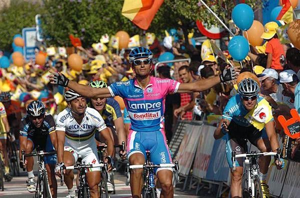 Bettini tried but couldn't match Bennati's speed