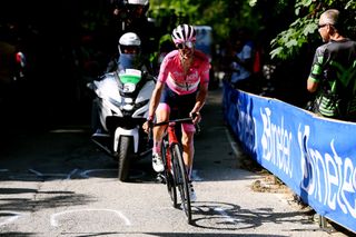 Juan Pedro López lost the maglia rosa on stage 14, but fought to the very end in Turin