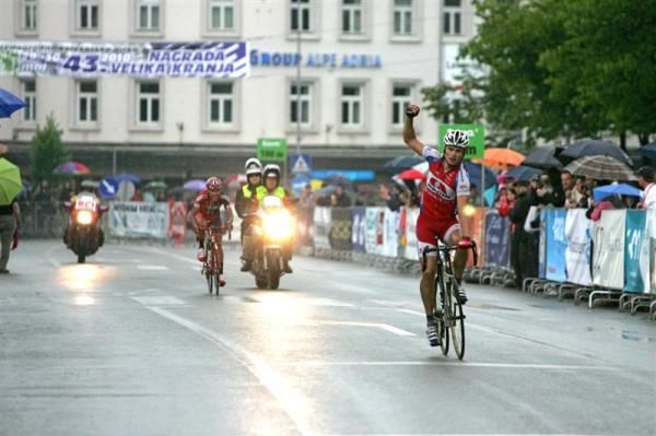 Matej Gnezda wins the GP Kranj in miserable conditions.