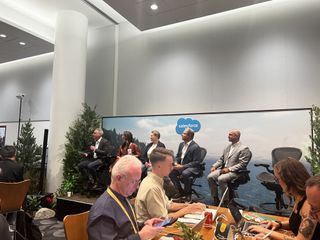 panel discussion at Dreamforce 2023