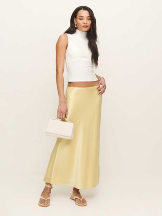 Layla Satin Skirt