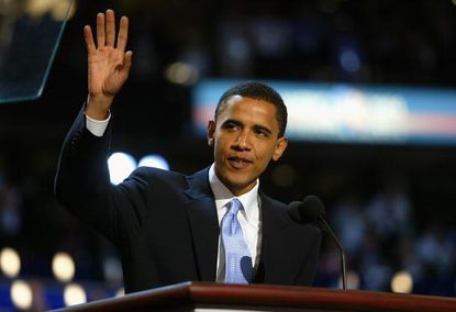 Barack Obama at the 2004 Democratic National Convention.
