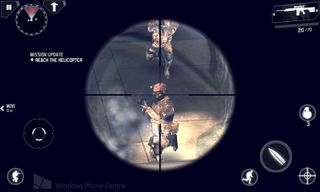 Modern Combat 4 Windows Phone sniping