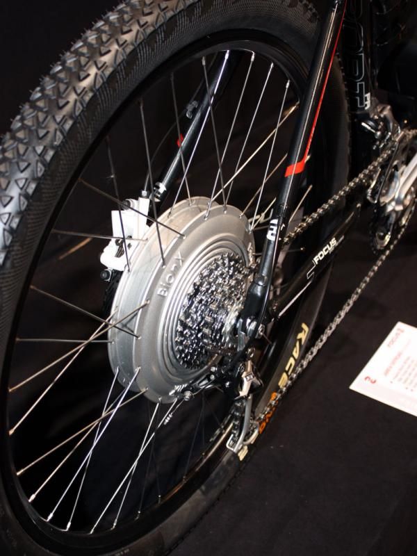 Focus opted for the BionX rear hub system given its more torque-laden power curve.