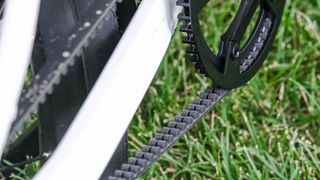 NIU BQi-C3 Pro E-bike parked on grass in park