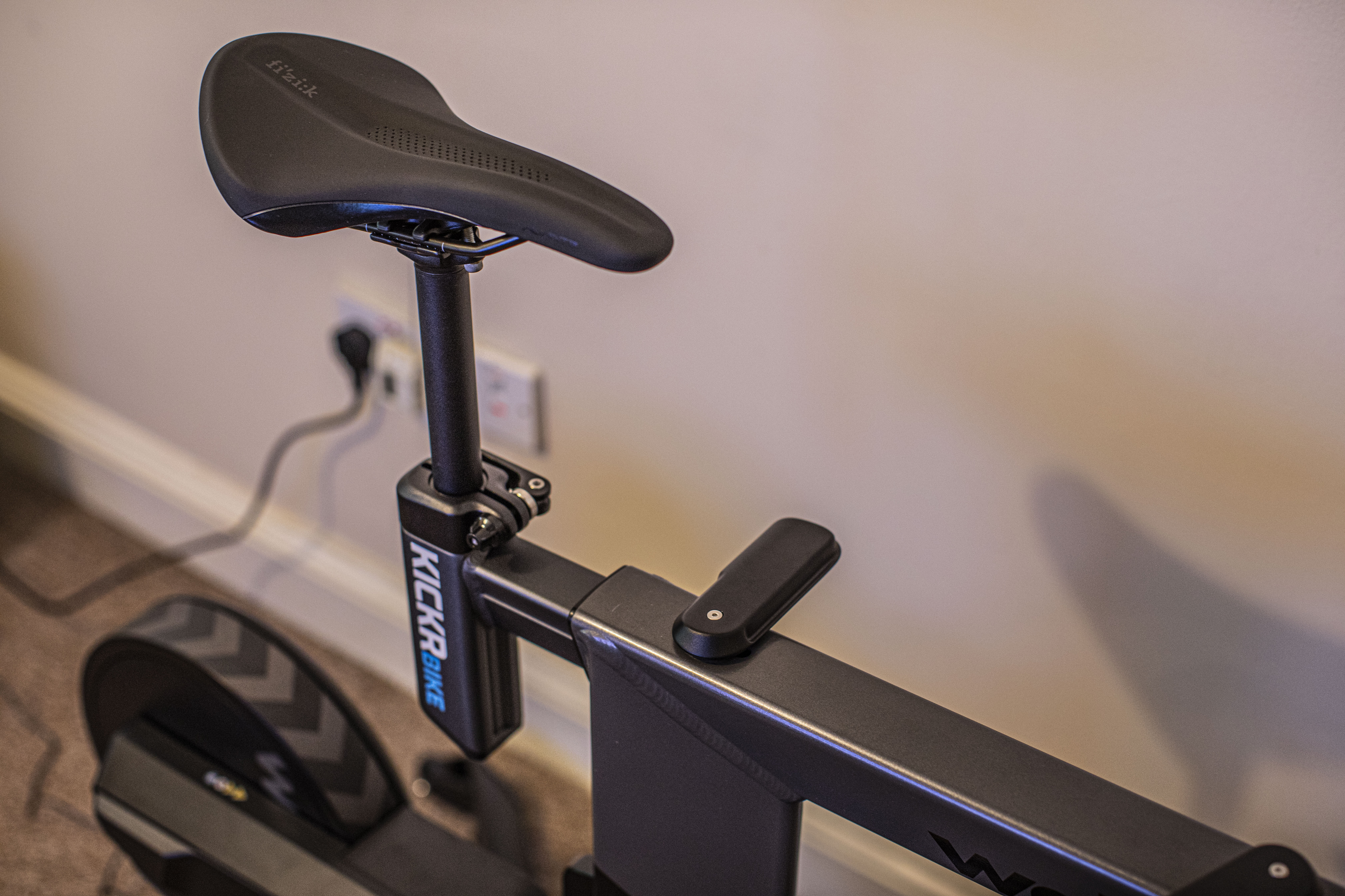 A Wahoo Kickr Pro bike