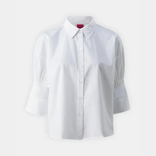 Hugo Etje - Button-Down Blouse - White