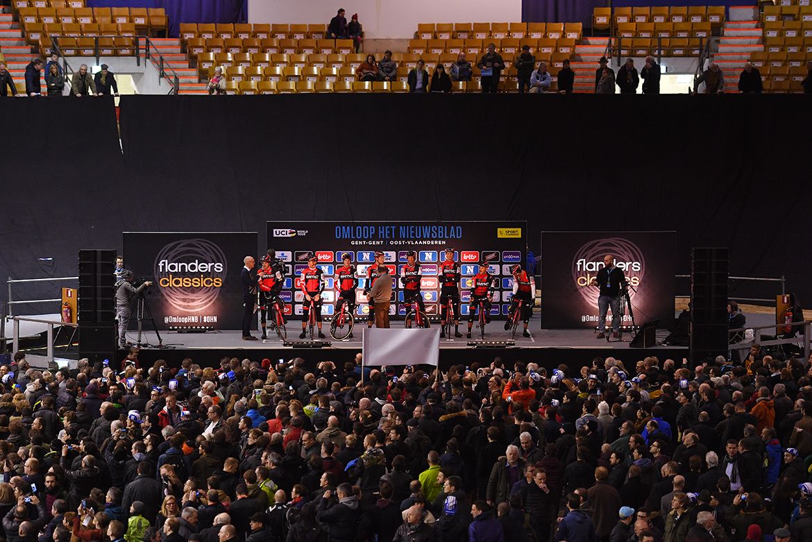 BMC presented at Omloop Het Nieuwsblad
